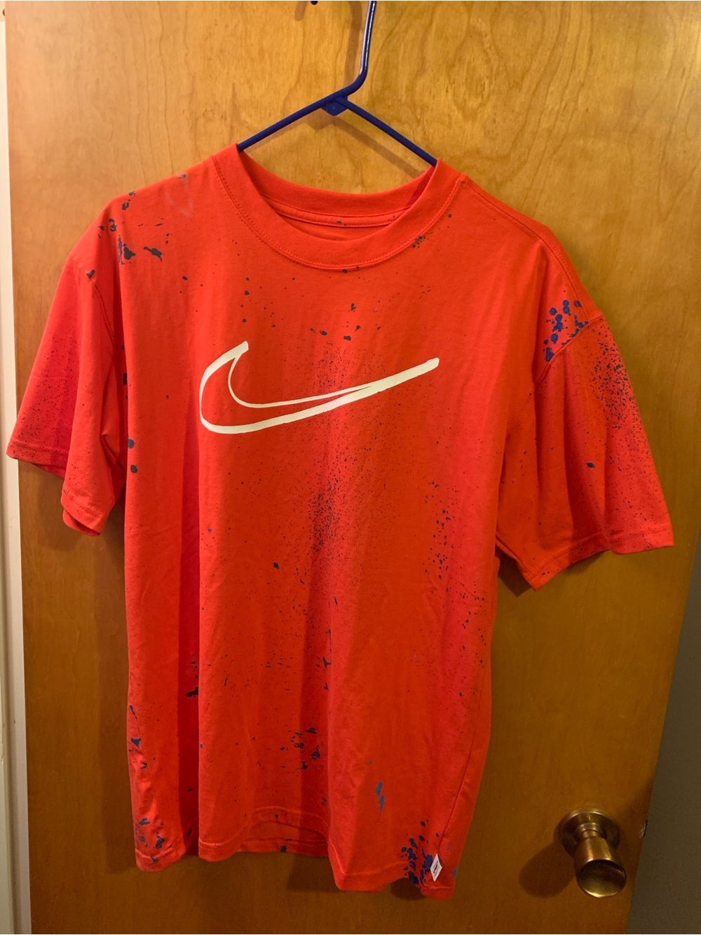 Nike x Futura Breaking Max90 T-Shirt Light Crimson HF5564-696 - Men’s Size Small